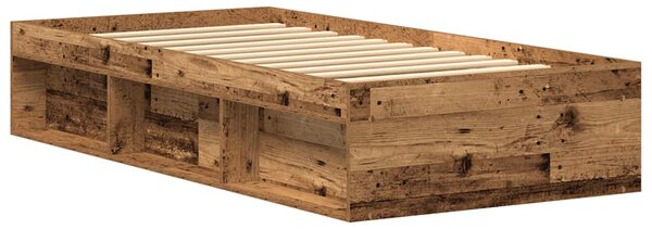 Rám postele bez matrace Staré dřevo 75x190 cm Technické dřevo 3329309