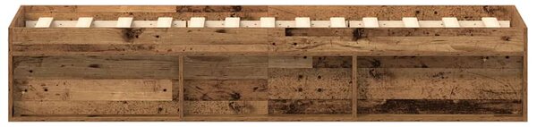 Rám postele bez matrace Staré dřevo 75x190 cm Technické dřevo 3329309
