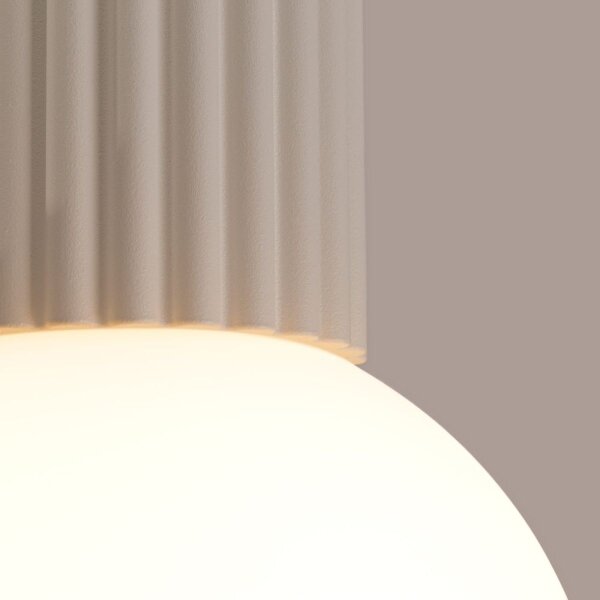 Sollux SL.1718 - Koupelnové stropní svítidlo HALO 1xG9/8W/230V IP44 krémová
