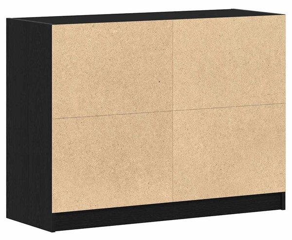 Servírovací skříň Černý dub 100 x 37 x 75.5 cm 3329302