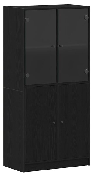 Vysoký bufet Černý dub 68 x 37 x 142 cm 3329301