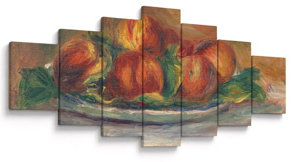 Obraz - Auguste Renoir, Peaches on a Plate, reprodukce (210x100 cm)
