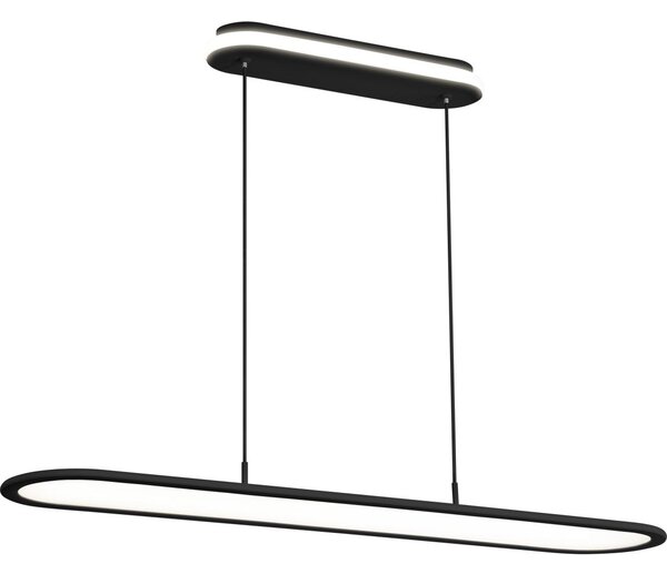 Osram-LED Stmívatelný lustr na lanku OFFICE LINE LED/57W/230V 4000K 100 cm černá