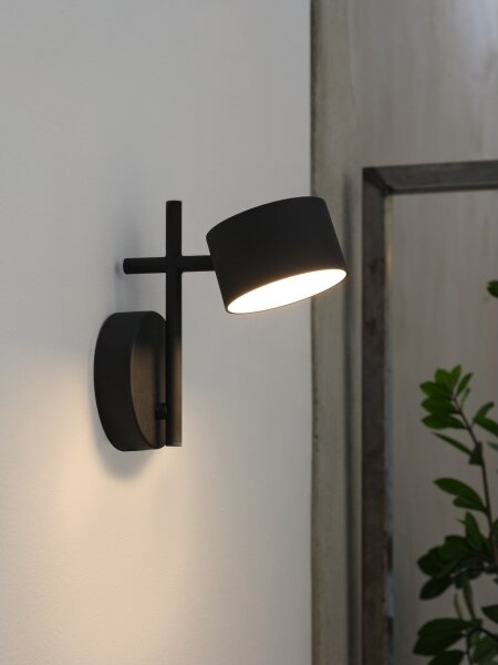 Osram - LED Stmívatelné nástěnné svítidlo DECOR KYOTO LED/12W/230V černá