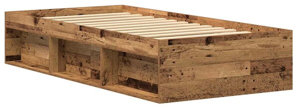 Rám postele bez matrace Staré dřevo 75x190 cm Technické dřevo 3329309