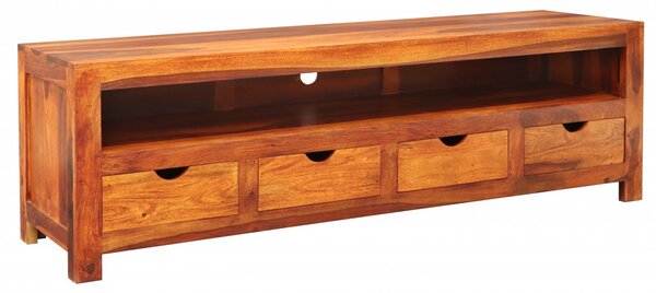 TV stolek Amba 160x50x45 z indického masivu palisandr