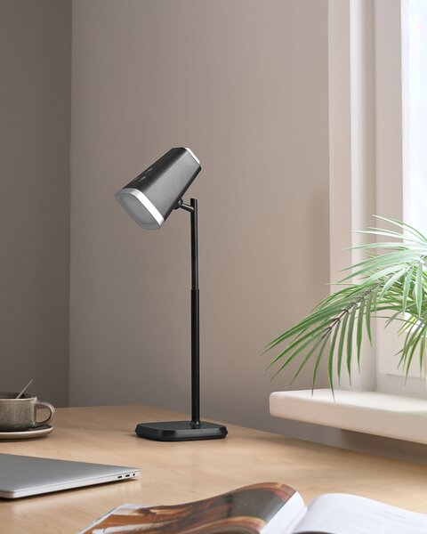 LED bezdrátová stolní lampa MUSCA se stmívačem Černá