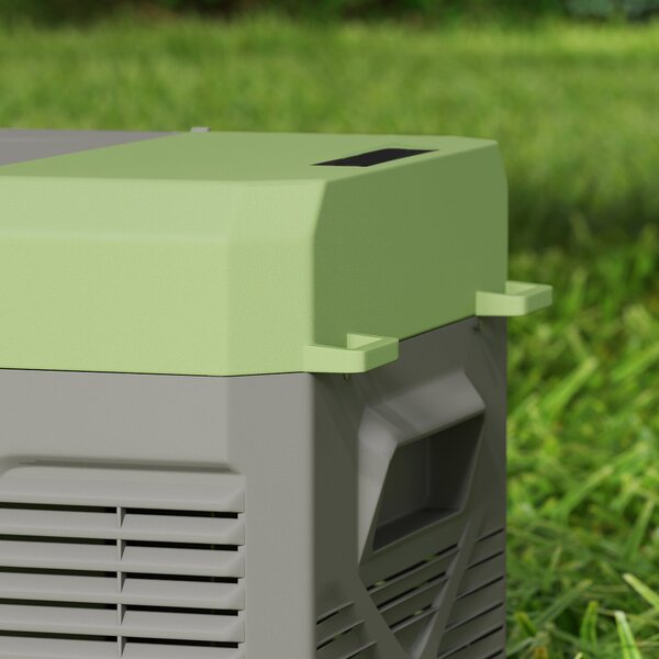 Outsunny 16,3 litrový kompresorový chladič elektrický chladič s funkcí ECO Mode, mraznička, termoska, mini lednička 12/220 Voltů pro zásuvku automobil