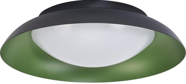 Osram - LED Stm stropní svítidlo ORBIS PLATE LED/19W/230V pr.31cm zelená/černá
