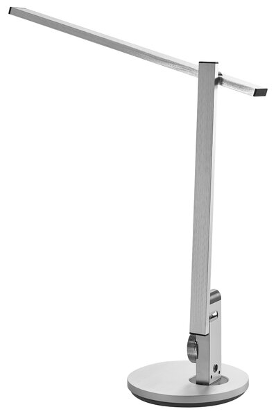 LED stolní lampa CETUS se stmívačem Stříbrná