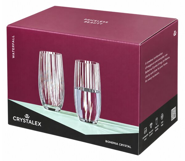 Crystalex sklenice Waterfall 350 ml 6 ks
