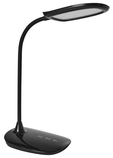 LED stolní lampa HYDRA se stmívačem Černá