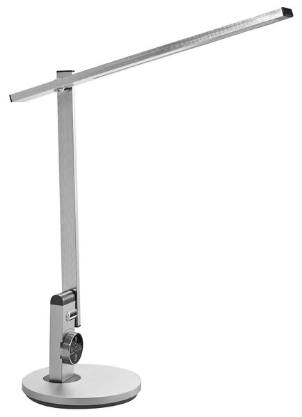 LED stolní lampa CETUS se stmívačem Stříbrná