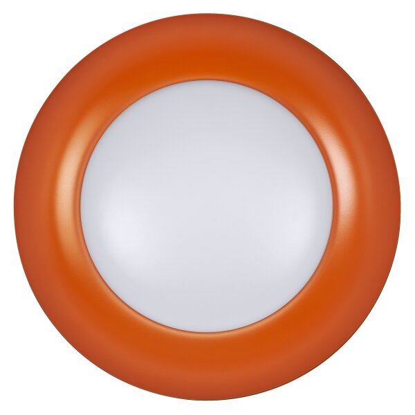 Osram - LED Stm stropní svítidlo ORBIS PLATE LED/19W/230V pr.31cm oranžová/černá