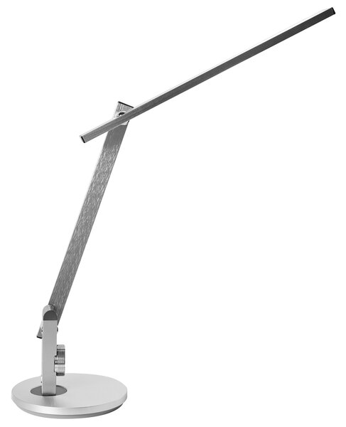 LED stolní lampa CETUS se stmívačem Stříbrná