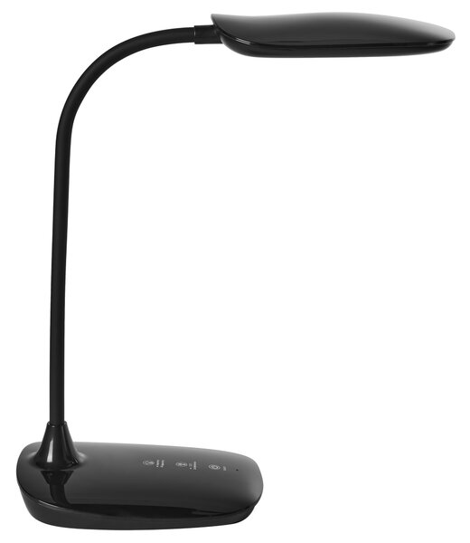 LED stolní lampa HYDRA se stmívačem Černá