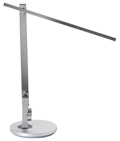 LED stolní lampa CETUS se stmívačem Stříbrná