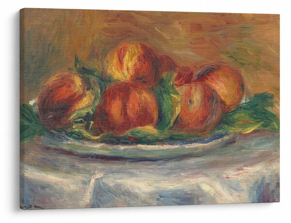 Obraz - Auguste Renoir, Peaches on a Plate, reprodukce (70x50 cm)