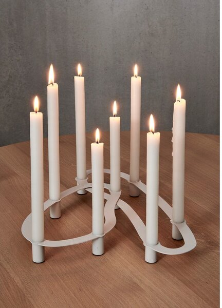 Kovový adventní svícen Aro – Blomus