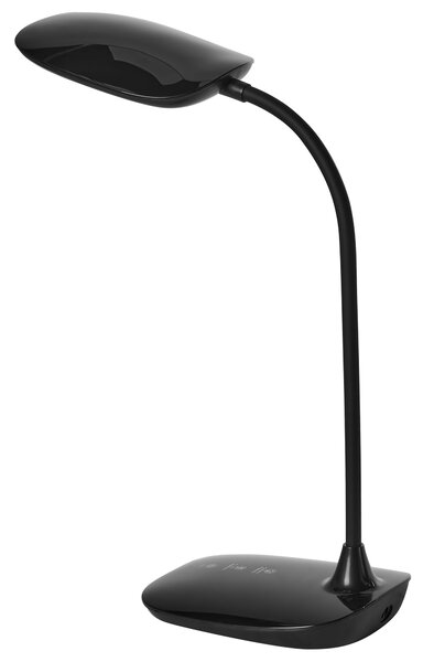 LED stolní lampa HYDRA se stmívačem Černá
