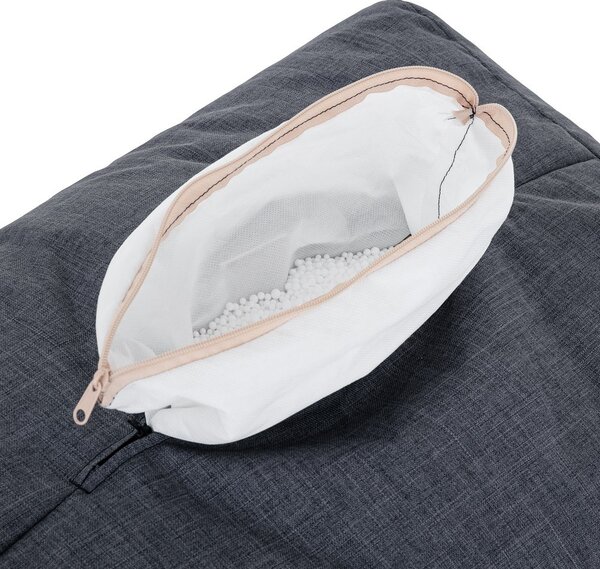 SakyPaky Podnožník outdoor sedací vak béžová
