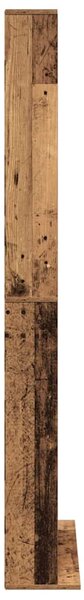 CD skříň Staré dřevo 101 x 23 x 177,5 cm Kompozitní dřevo 3329340