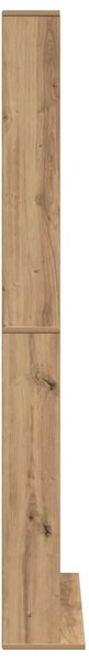 CD skříň Artisanový dub 101 x 23 x 177,5 cm Kompozitní dřevo 3329341