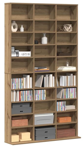 CD skříň Artisanový dub 101 x 23 x 177,5 cm Kompozitní dřevo 3329341