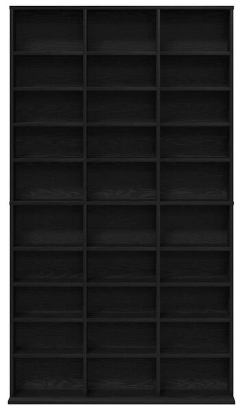 CD skříň Černý dub 101 x 23 x 177,5 cm Kompozitní dřevo 3329339