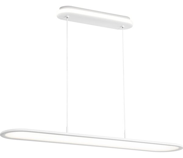 Osram -LED Stmívatelný lustr na lanku OFFICE LINE LED/57W/230V 4000K 100 cm bílá