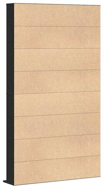 CD skříň Černý dub 101 x 23 x 177,5 cm Kompozitní dřevo 3329339