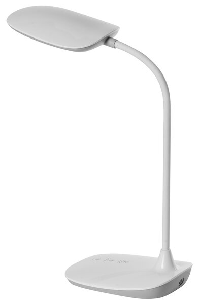 LED stolní lampa HYDRA se stmívačem Bílá