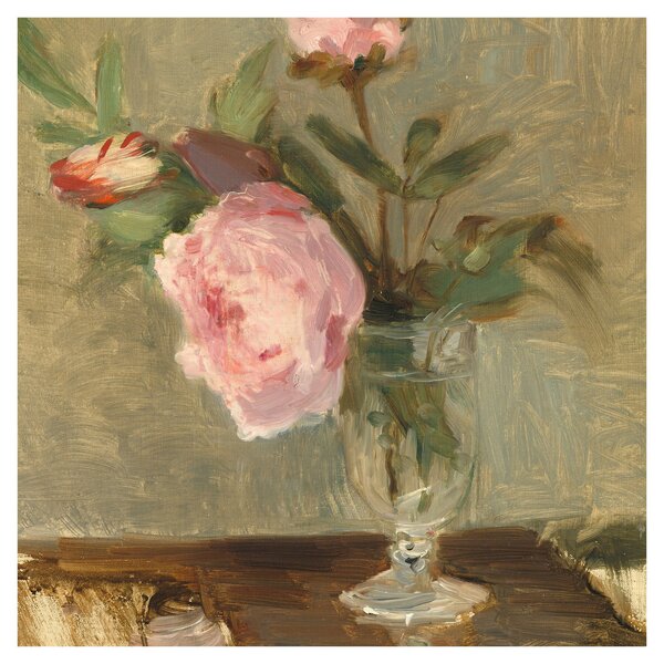 Obraz - Berthe Morisot, Peonies, reprodukce (30x30 cm)