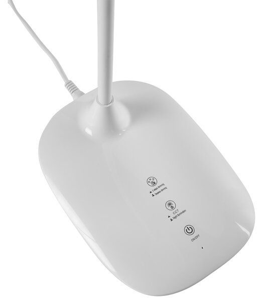 LED stolní lampa HYDRA se stmívačem Bílá