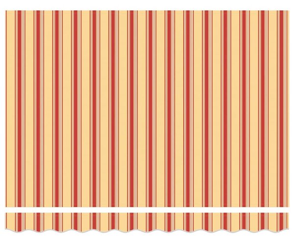 Stahovací markýza Žlutá 350 x 200 cm textil 3329689