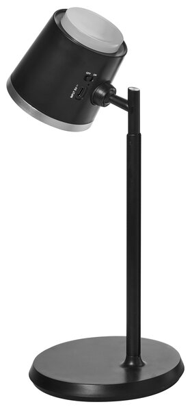 LED bezdrátová stolní lampa LIBRA se stmívačem Černá