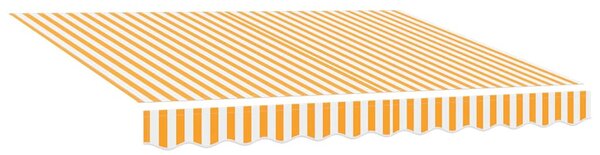 Stahovací markýza Žlutá 300 x 200 cm textil 3329501
