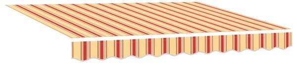 Stahovací markýza Žlutá 350 x 200 cm textil 3329689