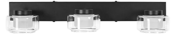 Osram - LED Koupelnové nástěnné svítidlo ORBIS FLAME 3xLED/5,5W/230V IP44 černá
