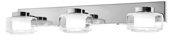 Osram - LED Koupelnové nástěnné svítidlo ORBIS FLAME 3xLED/5,5W/230V IP44 chrom