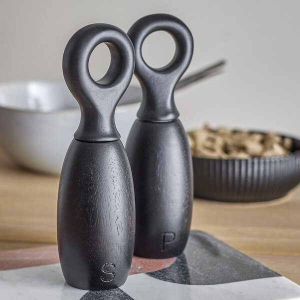 Mlýnek na sůl a pepř Martim Black – set 2 ks