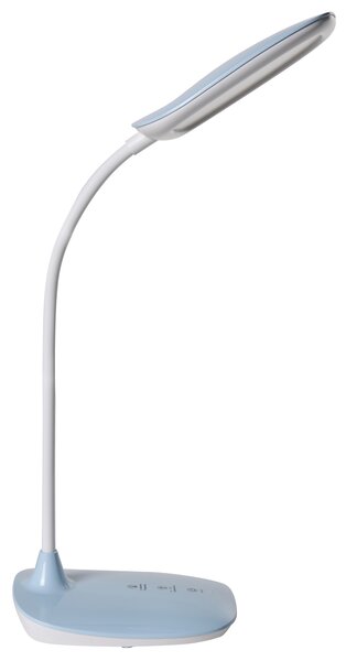 LED stolní lampa HYDRA se stmívačem Světle modrá