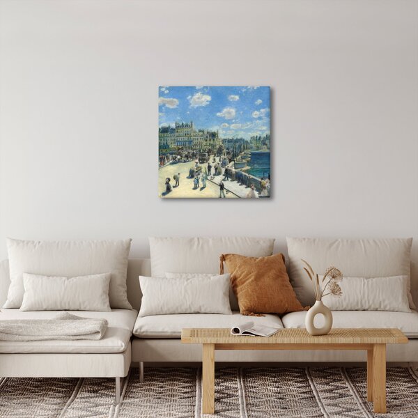 Obraz - Auguste Renoir, Pont Neuf, Paris, reprodukce (30x30 cm)