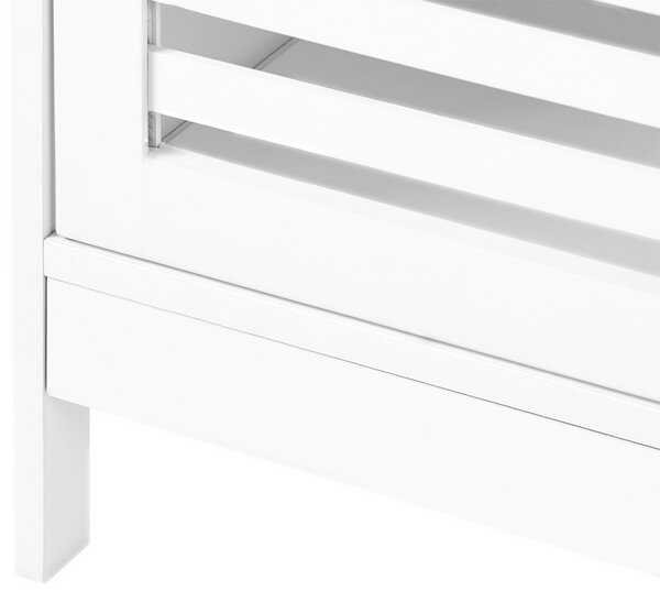 Skříňka pod umyvadlo MISSOULA Bambus 60 cm Bílá