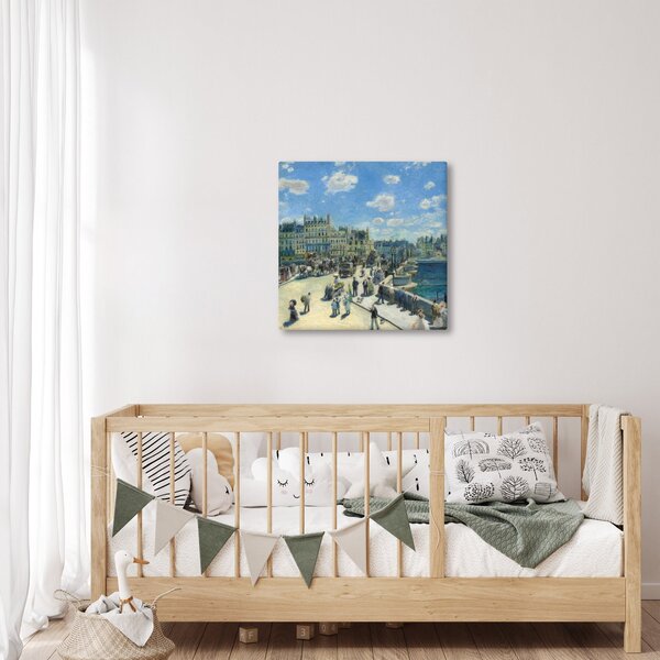 Obraz - Auguste Renoir, Pont Neuf, Paris, reprodukce (30x30 cm)