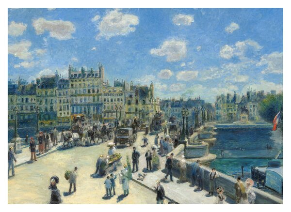 Obraz - Auguste Renoir, Pont Neuf, Paris, reprodukce (70x50 cm)