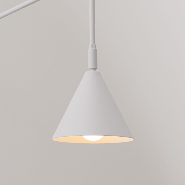 Sollux SL.1696 - Nástěnná lampa NOX 1xE14/10W/230V bílá