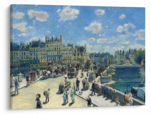Obraz - Auguste Renoir, Pont Neuf, Paris, reprodukce (70x50 cm)