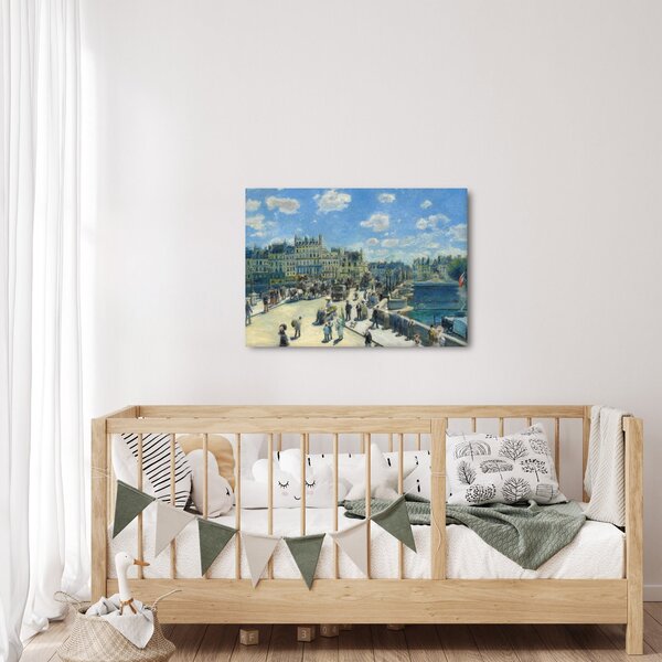 Obraz - Auguste Renoir, Pont Neuf, Paris, reprodukce (70x50 cm)