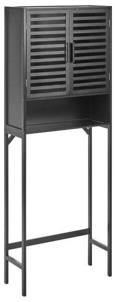 Skříňka do koupelny OKARCHE Bambus 63 cm Černá